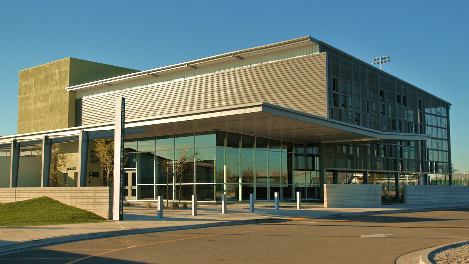 Youngker High School Performing Arts Center Architectural Building
